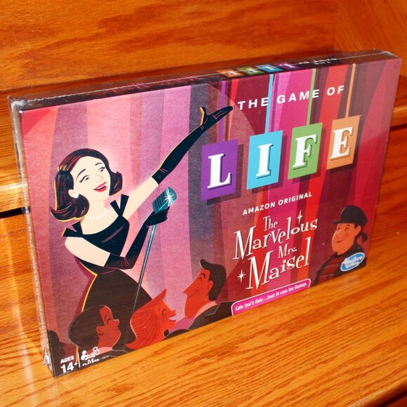 3/$77❤️new The Game of Life: The Marvelous Mrs. Maisel Edition Board Game Amazon - Picture 2 of 16